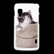 Coque LG L5 2 Chaton dans un sac