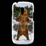 Coque Samsung Galaxy S3 Mini Grizzly en colère