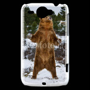 Coque HTC Wildfire G8 Grizzly en colère