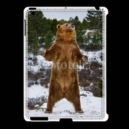 Coque iPad 2/3 Grizzly en colère