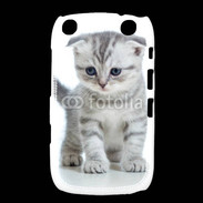 Coque Blackberry Curve 9320 Chaton gris en balade
