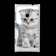 Coque Nokia Lumia 520 Chaton gris en balade