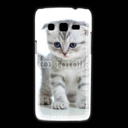 Coque Samsung Galaxy Express2 Chaton gris en balade
