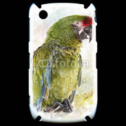 Coque Blackberry 8520 Perroquet en aquarelle