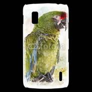 Coque LG Nexus 4 Perroquet en aquarelle