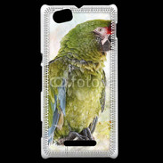 Coque Sony Xperia M Perroquet en aquarelle