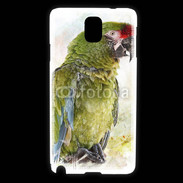 Coque Samsung Galaxy Note 3 Perroquet en aquarelle