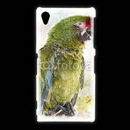 Coque Sony Xpéria Z1 Perroquet en aquarelle