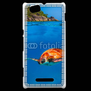 Coque Sony Xperia M Tortue en mer 100