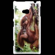 Coque Nokia Lumia 720 Famille de singe 50