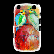 Coque Blackberry Curve 9320 Oiseaux en peinture