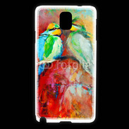 Coque Samsung Galaxy Note 3 Oiseaux en peinture