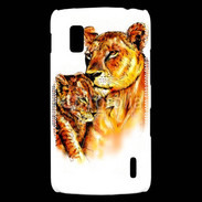 Coque LG Nexus 4 Illustration de félins