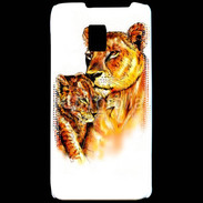 Coque LG P990 Illustration de félins