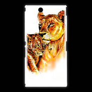 Coque Sony Xpéria Z Ultra Illustration de félins