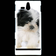 Coque Sony Xperia U Chiot Shitzu 100