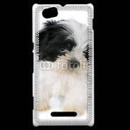 Coque Sony Xperia M Chiot Shitzu 100
