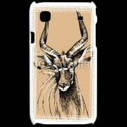 Coque Samsung Galaxy S Antilope mâle en dessin