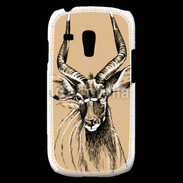 Coque Samsung Galaxy S3 Mini Antilope mâle en dessin