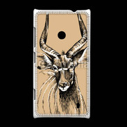 Coque Nokia Lumia 520 Antilope mâle en dessin