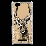 Coque Sony Xperia M Antilope mâle en dessin