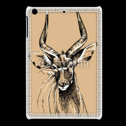 Coque iPadMini Antilope mâle en dessin