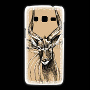 Coque Samsung Galaxy Express2 Antilope mâle en dessin