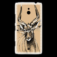 Coque Nokia Lumia 1320 Antilope mâle en dessin