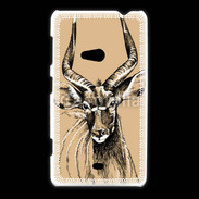 Coque Nokia Lumia 625 Antilope mâle en dessin