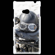 Coque Nokia Lumia 720 Casque de moto vintage