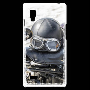 Coque LG Optimus L9 Casque de moto vintage