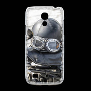 Coque Samsung Galaxy S4mini Casque de moto vintage