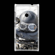 Coque Nokia Lumia 520 Casque de moto vintage