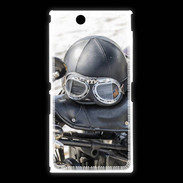 Coque Sony Xpéria Z Ultra Casque de moto vintage
