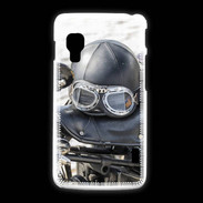 Coque LG L5 2 Casque de moto vintage