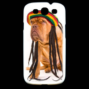 Coque Samsung Galaxy S3 Chien Rasta