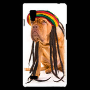 Coque LG Optimus L9 Chien Rasta