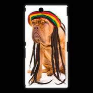 Coque Sony Xpéria Z Ultra Chien Rasta