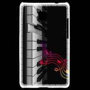 Coque LG Optimus L3 II Note de musique et piano 1