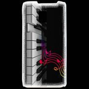 Coque LG P990 Note de musique et piano 1