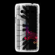 Coque Samsung Galaxy Express2 Note de musique et piano 1