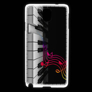 Coque Samsung Galaxy Note 3 Note de musique et piano 1