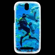 Coque HTC One SV Aquarium de Dubaï