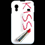 Coque Samsung ACE S5830 Kiss avec rouge à lèvres
