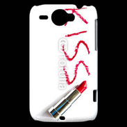 Coque HTC Wildfire G8 Kiss avec rouge à lèvres