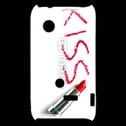 Coque Sony Xperia Typo Kiss avec rouge à lèvres