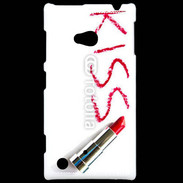 Coque Nokia Lumia 720 Kiss avec rouge à lèvres
