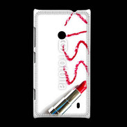 Coque Nokia Lumia 520 Kiss avec rouge à lèvres