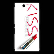 Coque Sony Xpéria Z Ultra Kiss avec rouge à lèvres