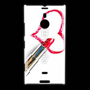 Coque Nokia Lumia 1520 Coeur avec rouge à lèvres